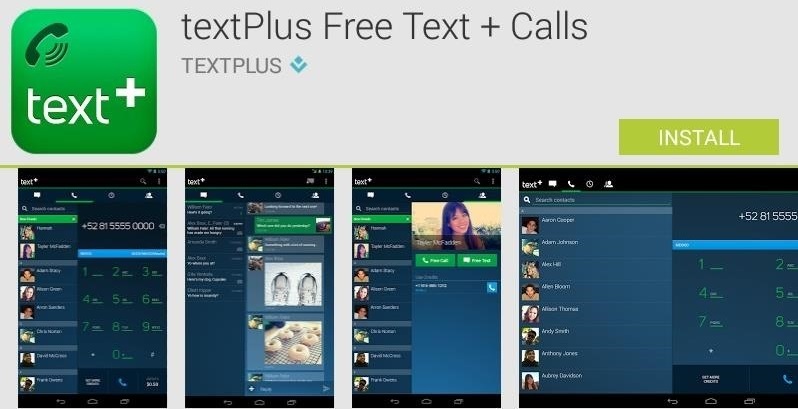 textplus free number app