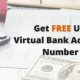 Get FREE US Virtual Bank Account Number